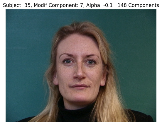 Subject 35, PCA Component 7, Alpha -0.1, 148 Components