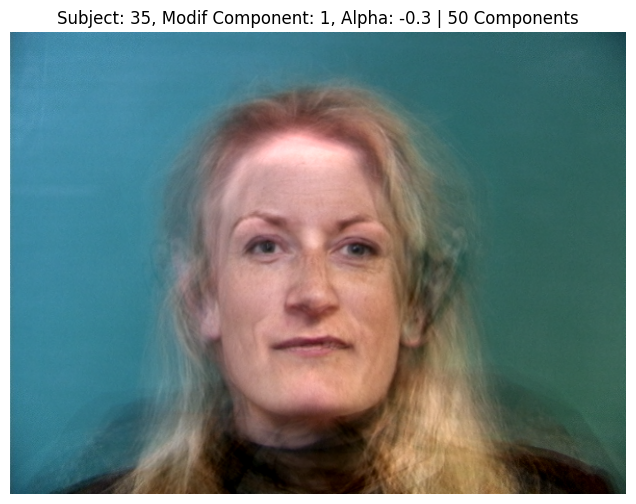 Subject 35, PCA Component 1, Alpha -0.3, 50 Components