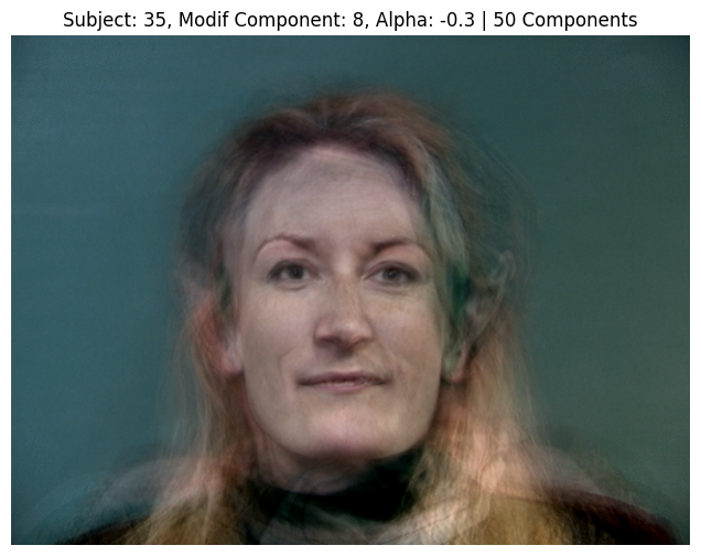 Subject 35, PCA Component 8, Alpha -0.3, 50 Components