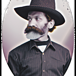 A Man Wearing a Hat