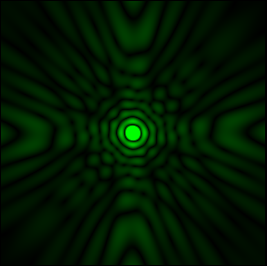 Circle Green Screenshot Wave NM 4.5 AM 25